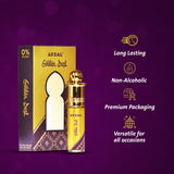 AFZAL-ATTAR GOLDEN DUST ATTAR ROLL-ON ALCOHOL FREE PERFUME OIL FOR MEN AND WOMEN